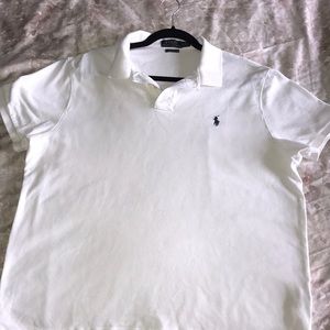 White rallph Lauren polo